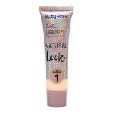 Base Líquida Natural Look Ruby Rose Nude 1