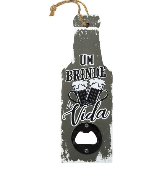 Abridor de Garrafa Personalizado - Um Brinde