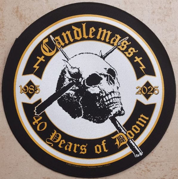 Candlemass - 40 Years of Doom [para costas]