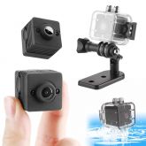 ET SQ12 À Prova D' Água Mini Câmera HD 1080 P Gravador de Vídeo Digital Camcorder de Detecção De Vis