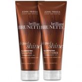 john frieda brilliant brunette shampoo and conditioner