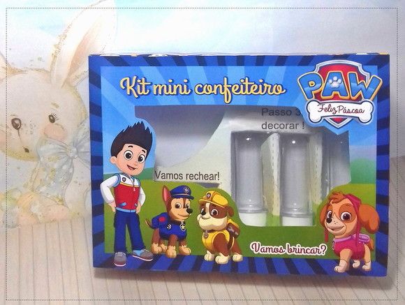 Arquivo silhouette kit mini confeiteiro PATRULHA CANINA