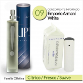 Perfume Masculino 50ml - UP! 09 Emporio Armani White