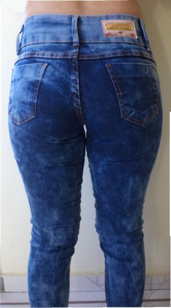 CALÇAS JEANS FEMININAS C/LYCRA