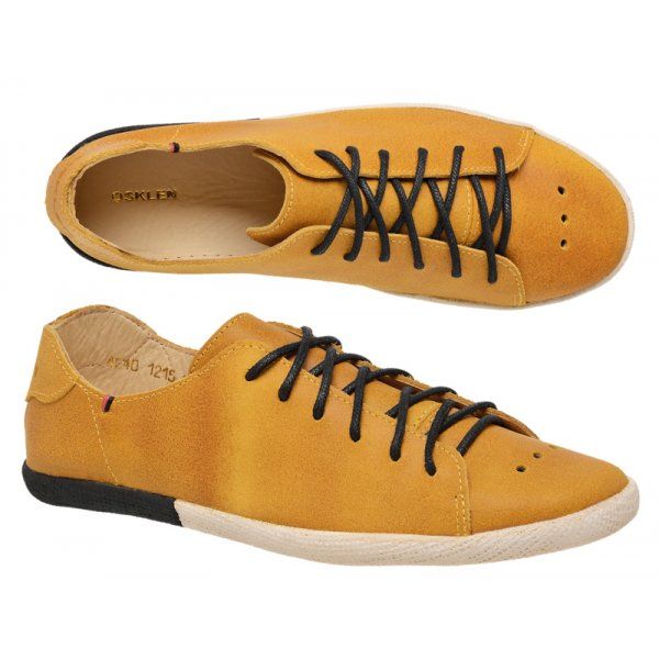 OSKLEN HANDMADE COURO RESINADO AMARELO