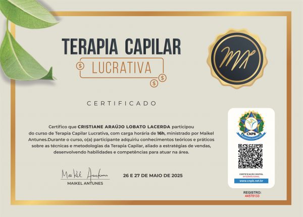 CRISTIANE ARAÚJO LOBATO LACERDA