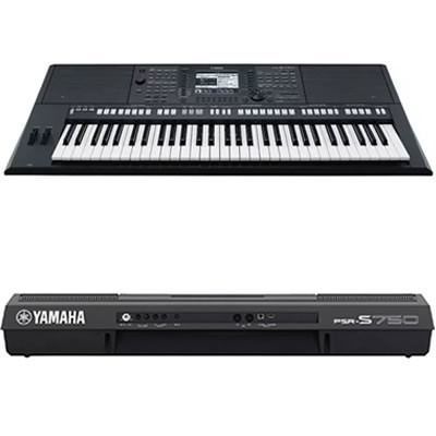 Teclado yamaha Psr-s750 61 Teclas Capa + Suporte + Fonte