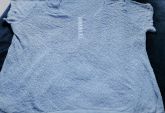 Blusa de linha azul clara  GG