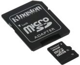 Cartão de Memória Kingston 16GB microSDHC Class 10 Flash Card (SDC10/16GB)