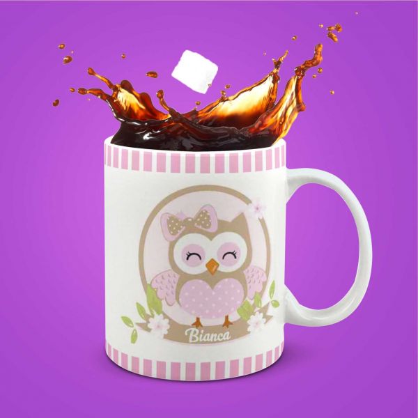 Caneca cerâmica personalizada