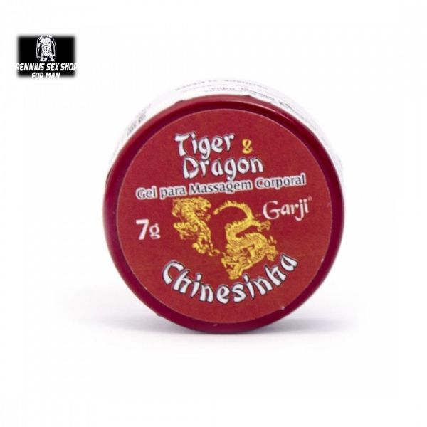 POMADA JAPONESA -TIGER & DRAGON POTE CHINESINHA 7G GARJI