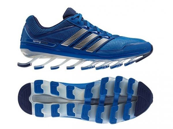 Adidas Springblade Azul e Cinza