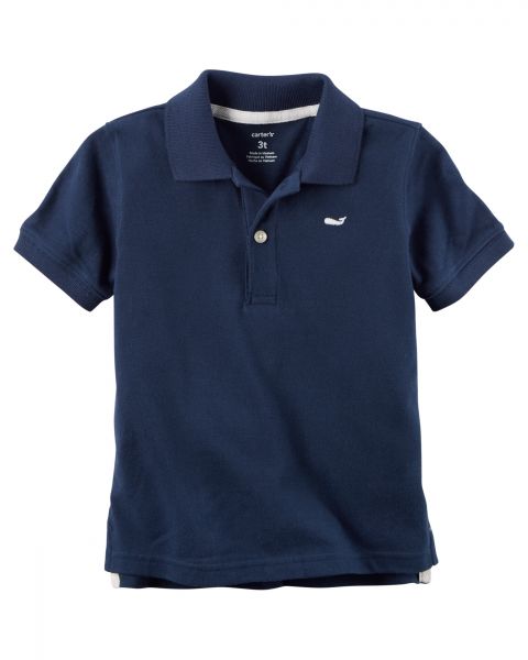 Camisa manga curta gola Polo Carter's