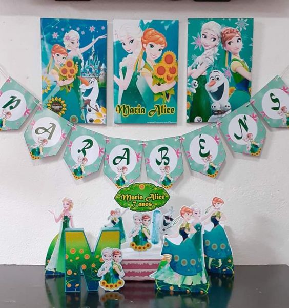 Kit decorativo frozen fever
