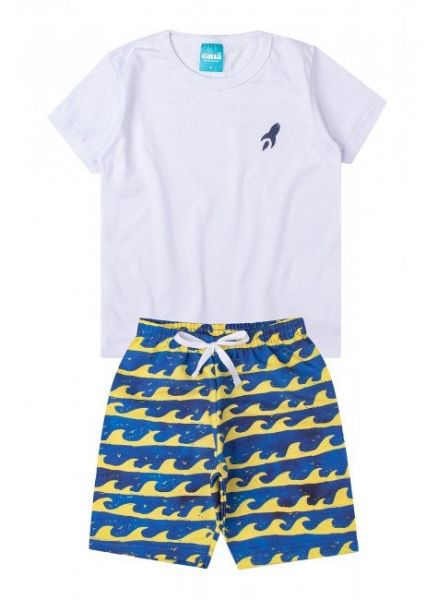 Conjunto Infantil Menino Branco