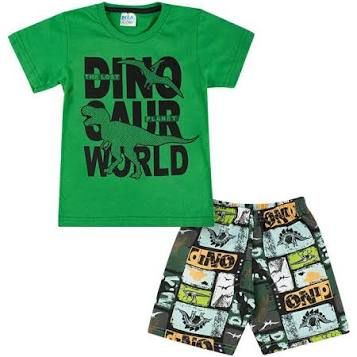 Conjunto inan Dino Word