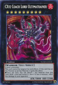 CXyz Coach Lord Ultimatrainer NUMH-EN038 - Secret Rare