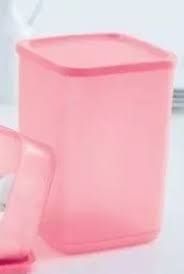 Tupperware 2 Potes Refri Line Quadrado 1 Litro + 1,8 Litros