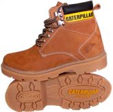 Bota Botina Coturno Caterpillar Em Couro
