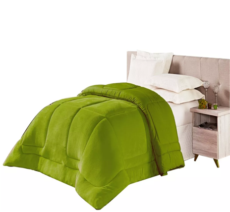 Coberdrom Solteiro Felpuda Edredom Dupla Face cod. B007