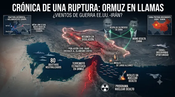 Crónica de una ruptura anunciada en Ormuz ¿Vientos de guerra Estados Unidos-Irán?
