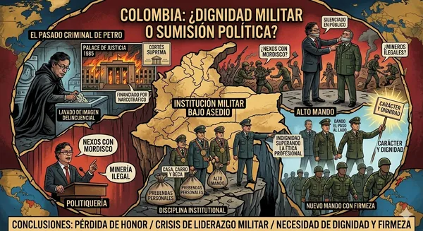 ¿Está la indignidad superando la ética profesional de generales y almirantes?