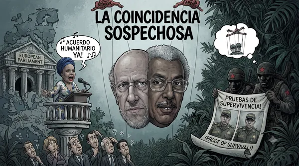 Extraña  y  sospechosa coincidencia de Colombianos por la Paz con las Farc
