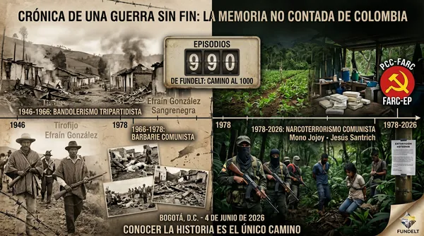 Fundelt completó a 990 capítulos de la memoria histórica aún no contada del conflicto armado en Colombia