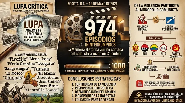 Fundelt llegó a 974 episodios de la memoria histórica aún no contada del conflicto armado en Colombia