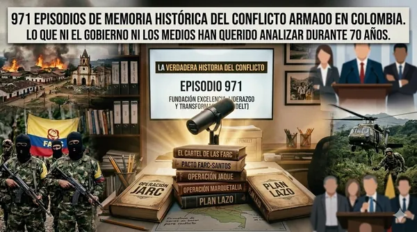 Hito histórico: Fundación Excelencia, Liderazgo y Transformación alcanza 971 episodios de memoria histórica