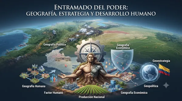 Incidencia de la geografía humana en la geoestrategia y geopolítica de una nación