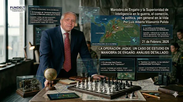 Maniobra de engaño y superioridad de la inteligencia en la guerra, el comercio, la política y en general en la vida