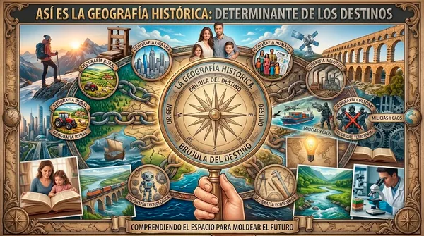 La geografía histórica es arquitecta del destino y brújula de estrategia global
