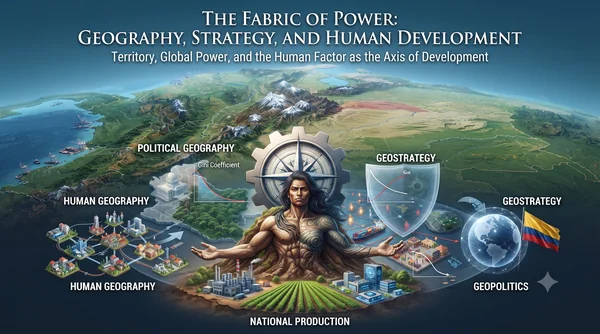 The impact of human geography on a nation's geostrategy and geopolitics