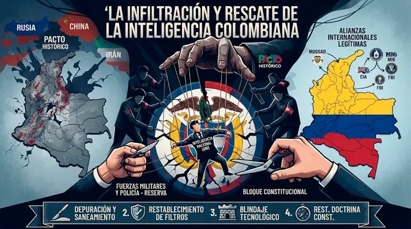 Respuesta estratégica institucional contra subversión orquestada por Petro y su banda en la DNI 