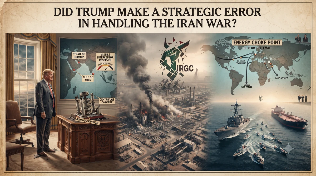 Did Trump Make a Strategic Error in Handling the Iran War?