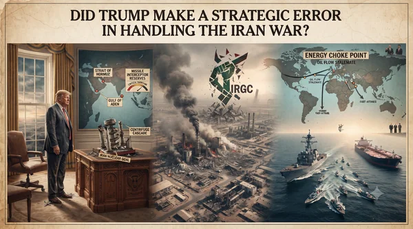 Did Trump Make a Strategic Error in Handling the Iran War?