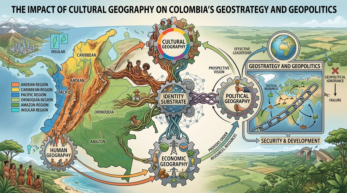 The Incidence of Cultural Geography on the Geostrategy and Geopolitics of Colombia