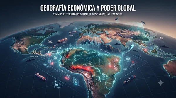 ¿Qué es la geografía económica y cuál es su incidencia en la geopolítica?
