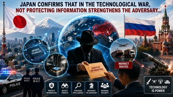 Japan Confirms That in the Technology War, Failing to Protect Information Strengthens the Adversary