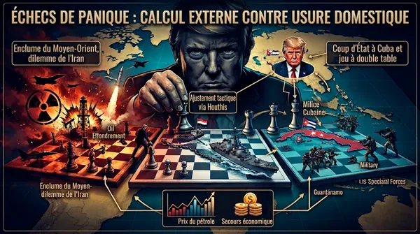 L'échec géopolitique de la panique dans le calcul électoral de Donald Trump à travers d'éventuelles opérations militaires