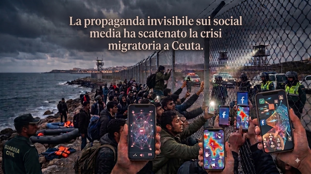 La forza invisibile della propaganda sui social media. Manovre di guerra psicologica nella crisi di Ceuta