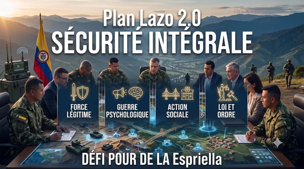 Politique de sécurité et de défense de De La Espriella : la nécessité d'un « Plan Lazo 2.0 » pour éviter les erreurs du passé