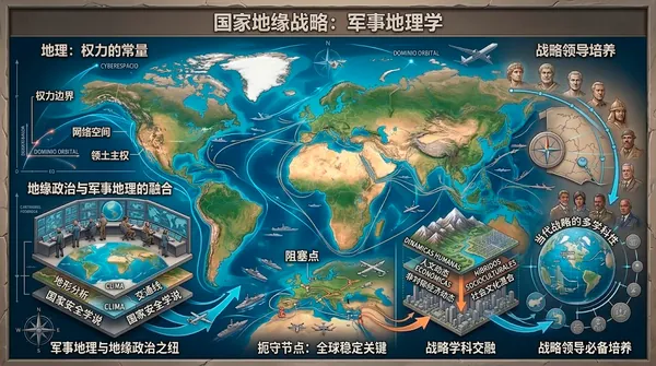 军事地理学：国家地缘政治和地缘战略的基础