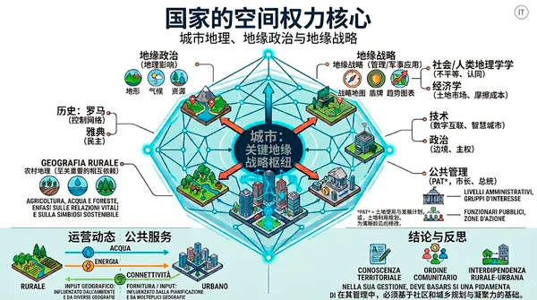 城市地理学、地缘政治与地缘战略：国家权力的空间核心