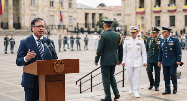 “Es algo grave”: experto en geopolítica sobre abandono de cúpula militar en discurso de Petro