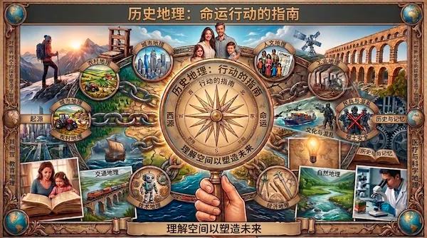 历史地理学：命运的建筑师与全球战略的指南针