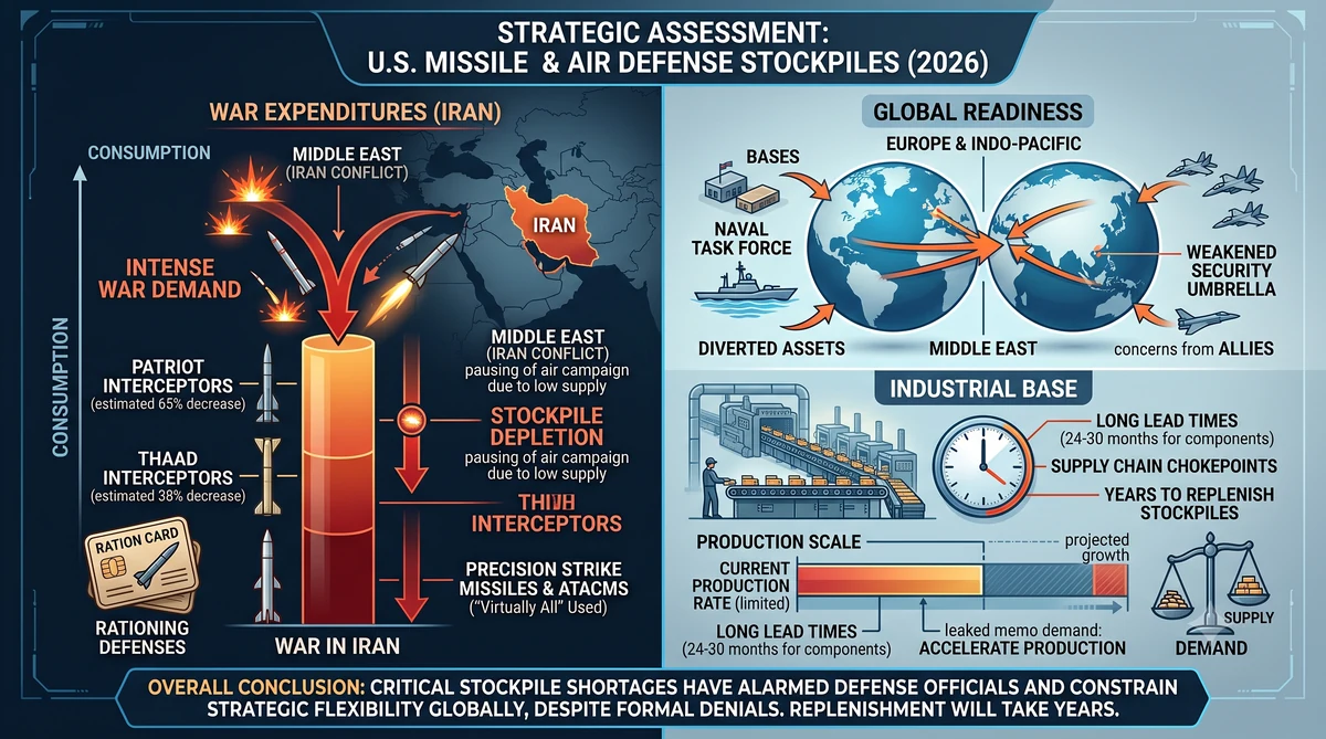 The Illusion of Absolute Depletion of U.S. Missiles in Iran: Between Analytical Speculation and the True Global Balance of Forces