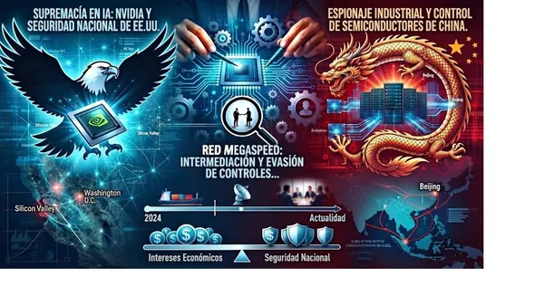 Ambientación geoestratégica  del espionaje chino contra empresas de Inteligencia Artificial de Estados Unidos