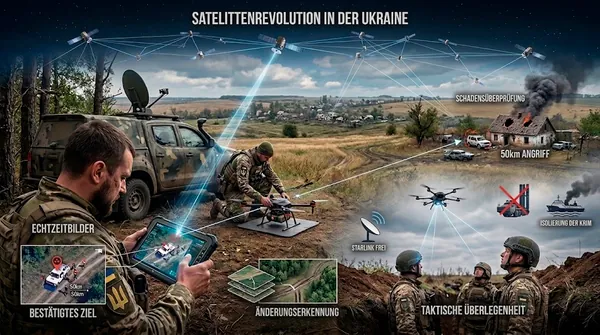 Auswirkungen von Echtzeit-Satellitenaufklärung: Orbitale Revolution mit taktischer Letalität